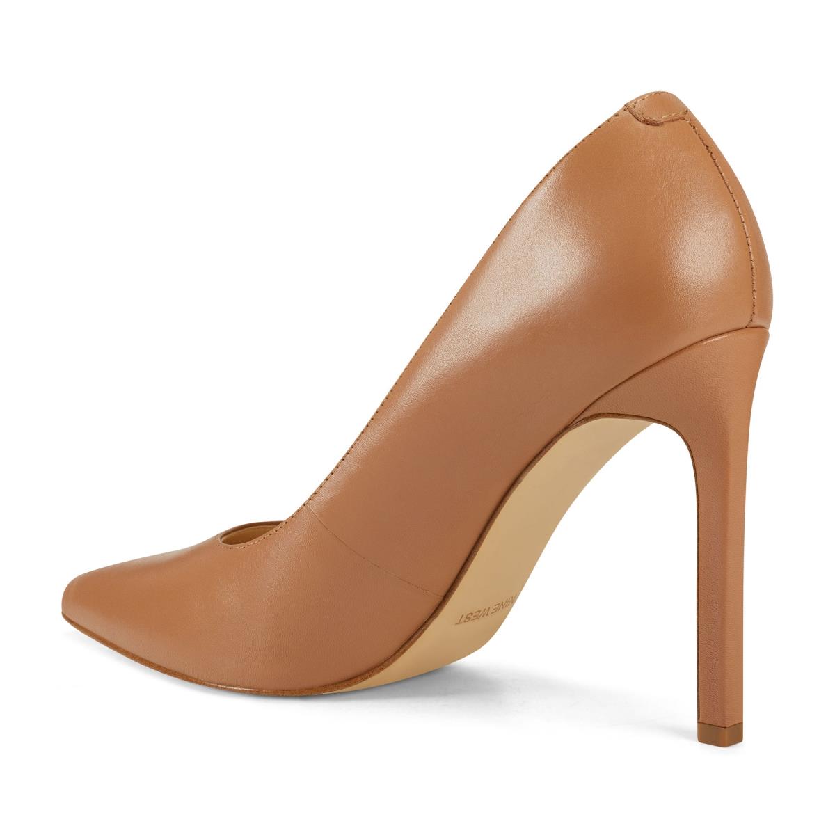 Nine West Tatiana Pointy Toe Pumps Beige | UXDE26038