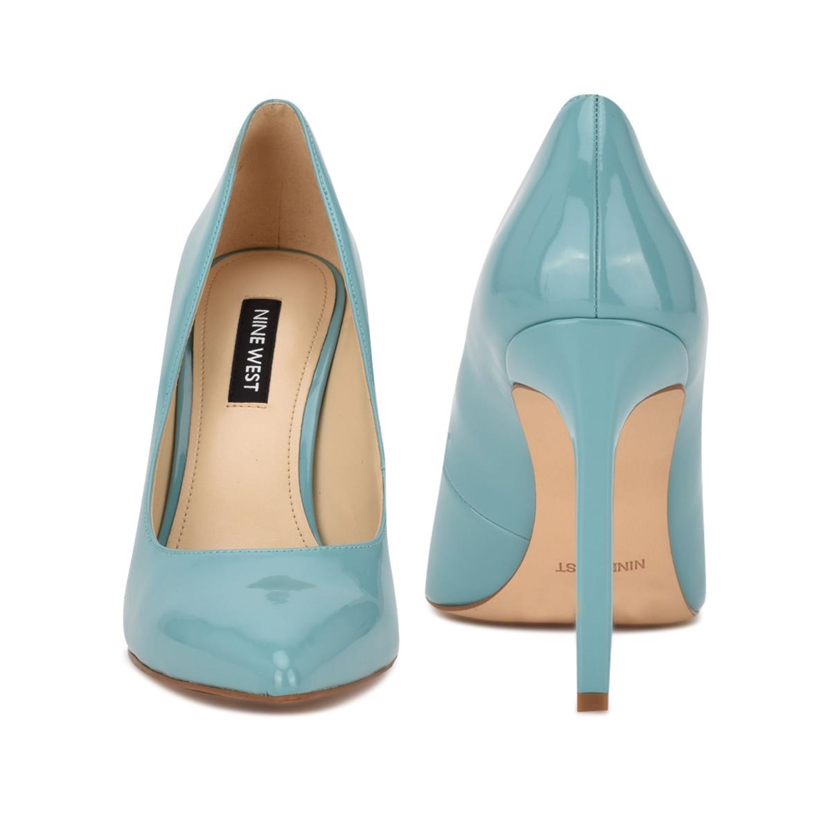 Nine West Tatiana Pointy Toe Pumps Blue | MIJB83491