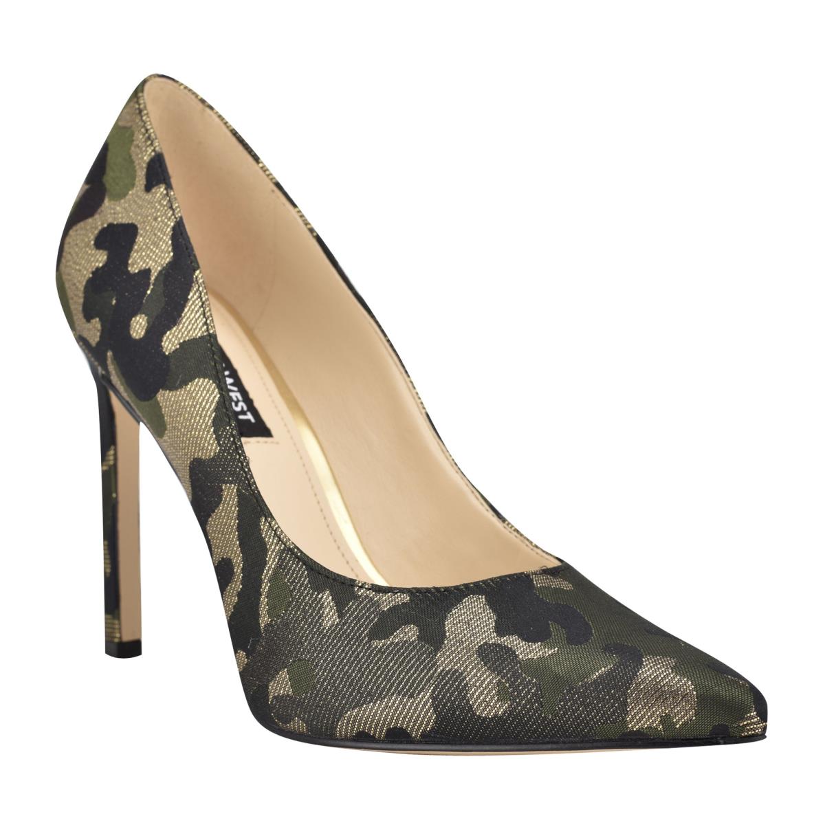 Nine West Tatiana Pointy Toe Pumps Camo | RNPF38710