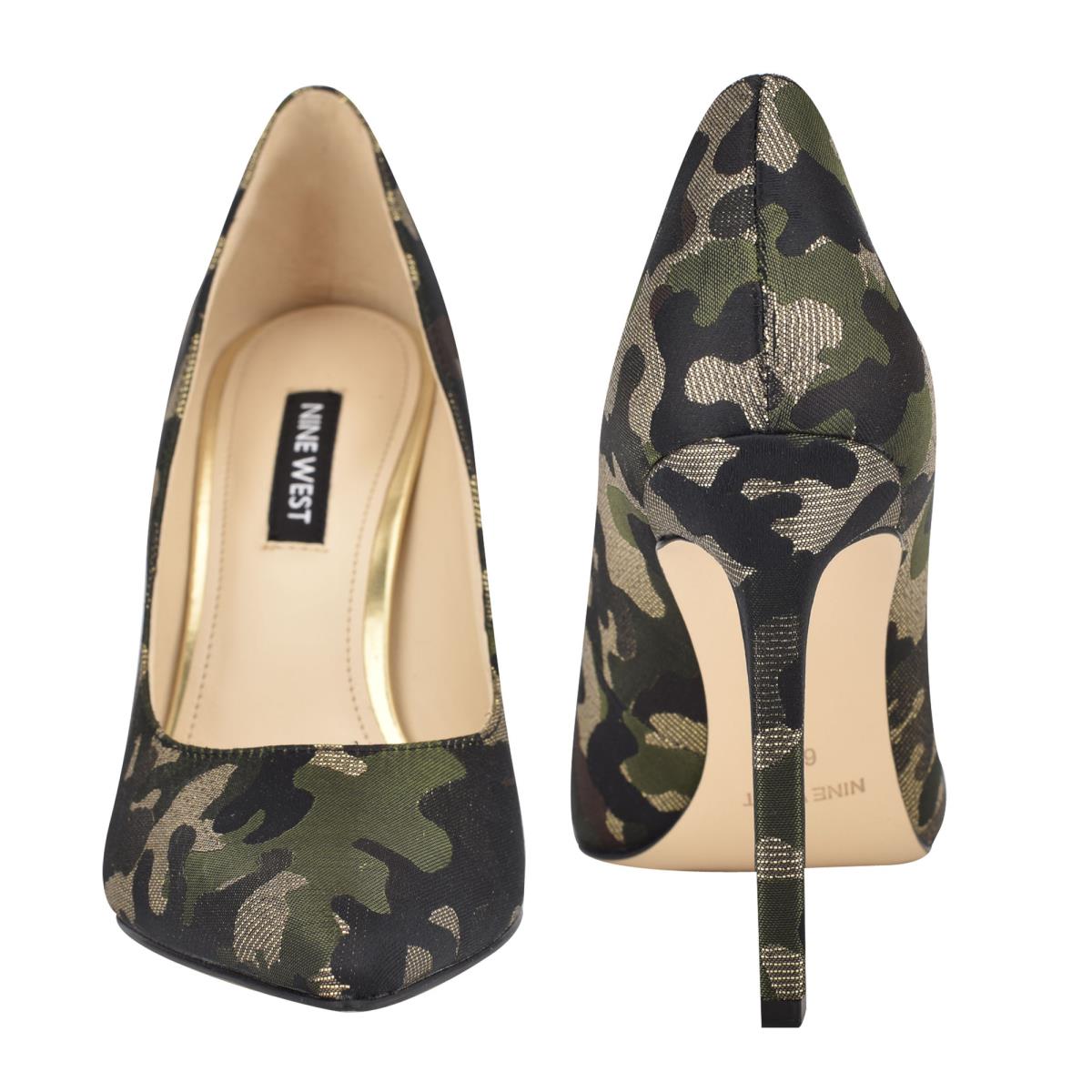 Nine West Tatiana Pointy Toe Pumps Camo | RNPF38710