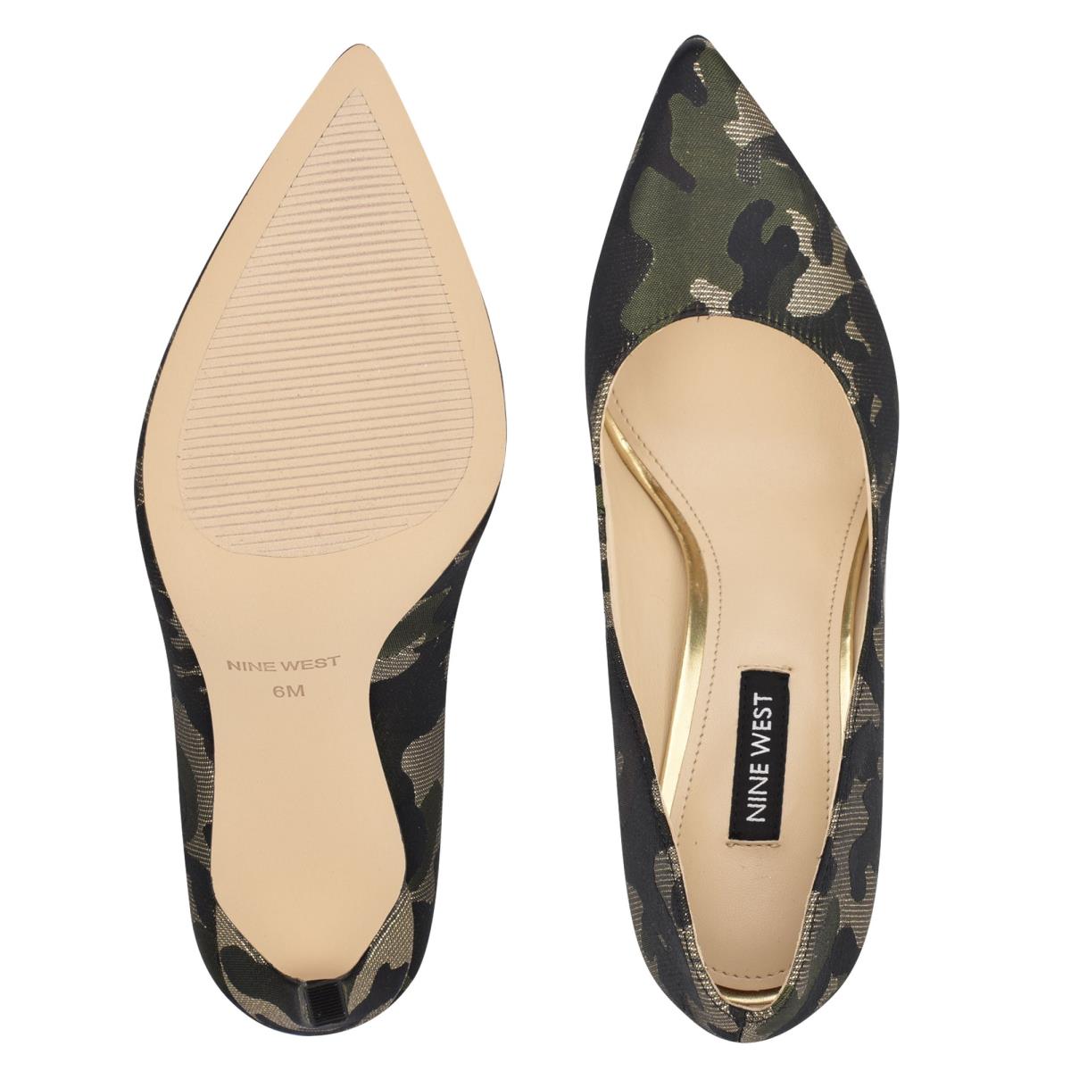 Nine West Tatiana Pointy Toe Pumps Camo | RNPF38710