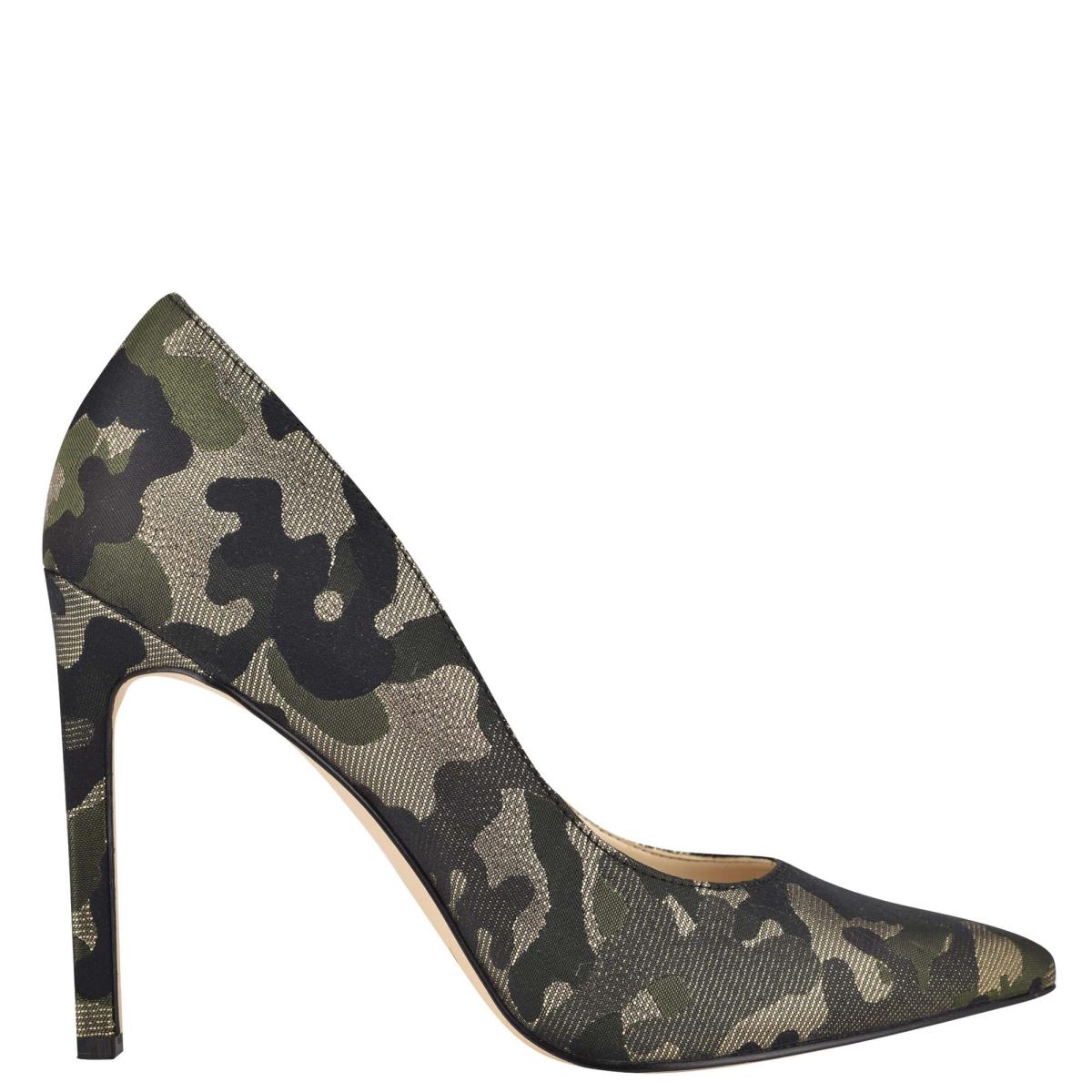 Nine West Tatiana Pointy Toe Pumps Camo | RNPF38710