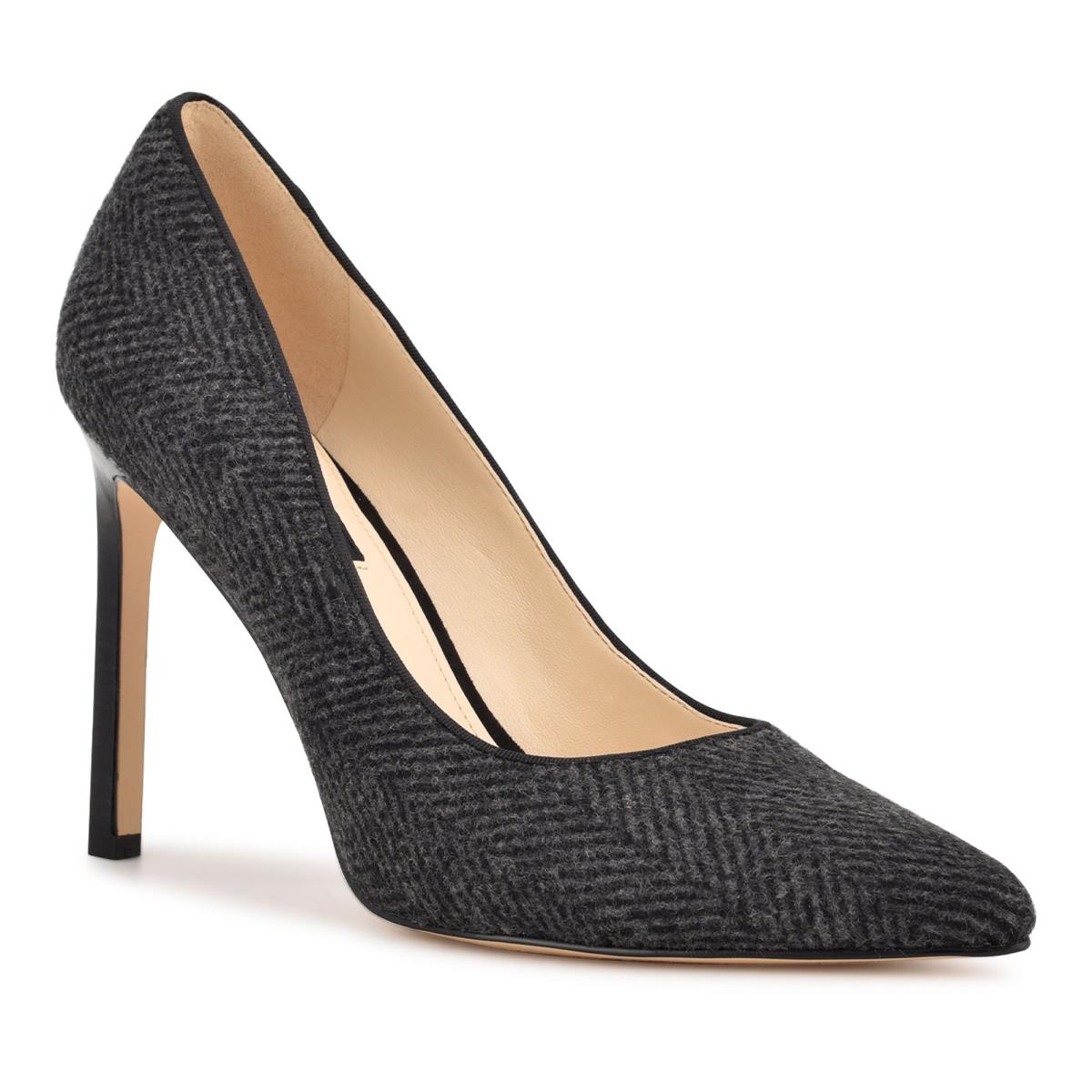 Nine West Tatiana Pointy Toe Pumps Dark Grey | AZTS68195