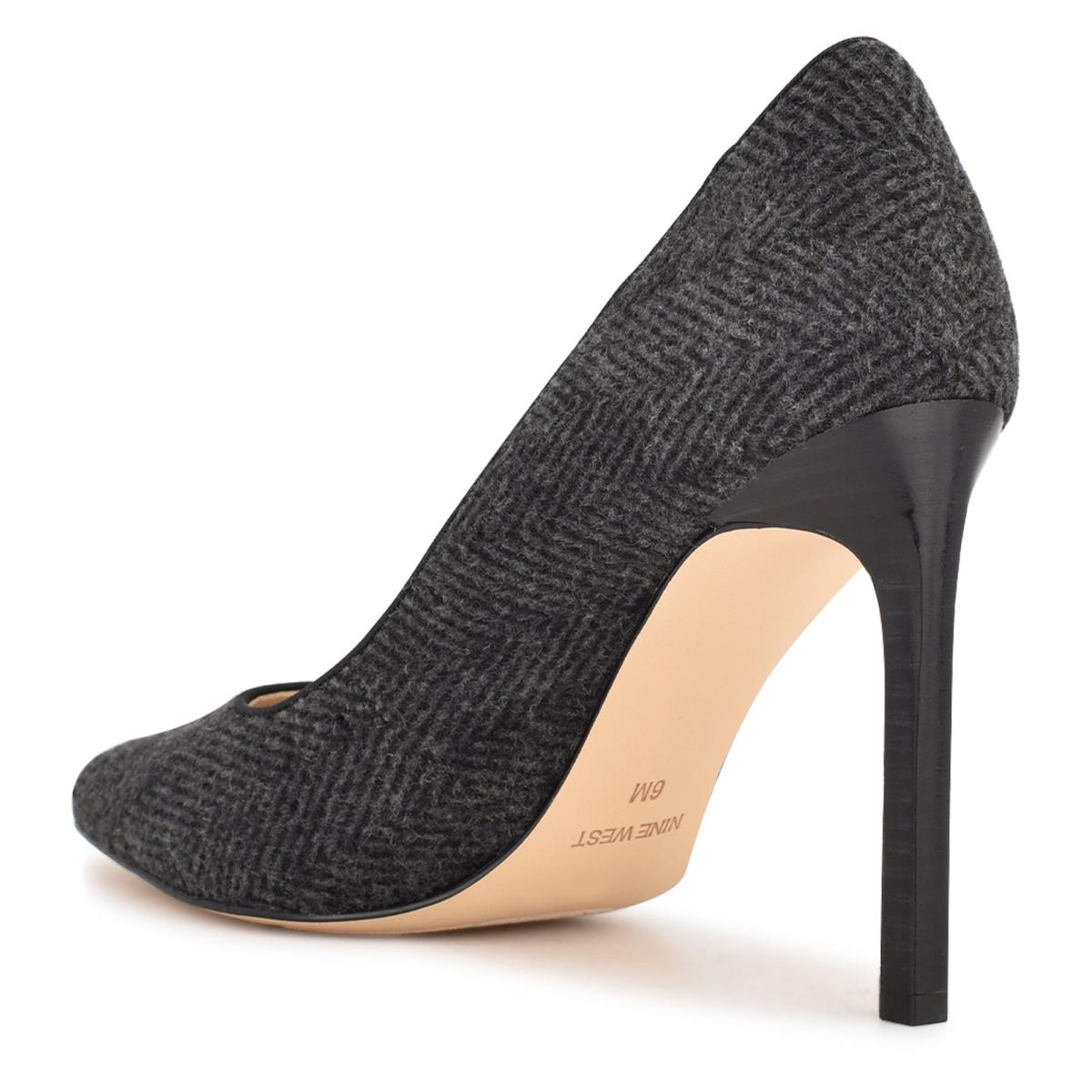 Nine West Tatiana Pointy Toe Pumps Dark Grey | AZTS68195