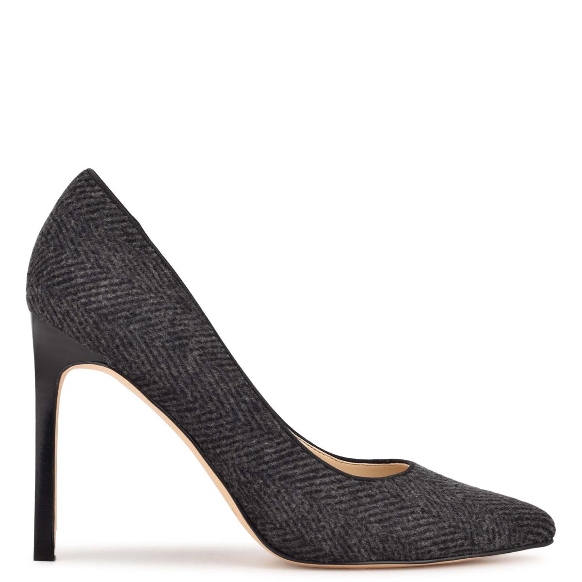 Nine West Tatiana Pointy Toe Pumps Dark Grey | AZTS68195