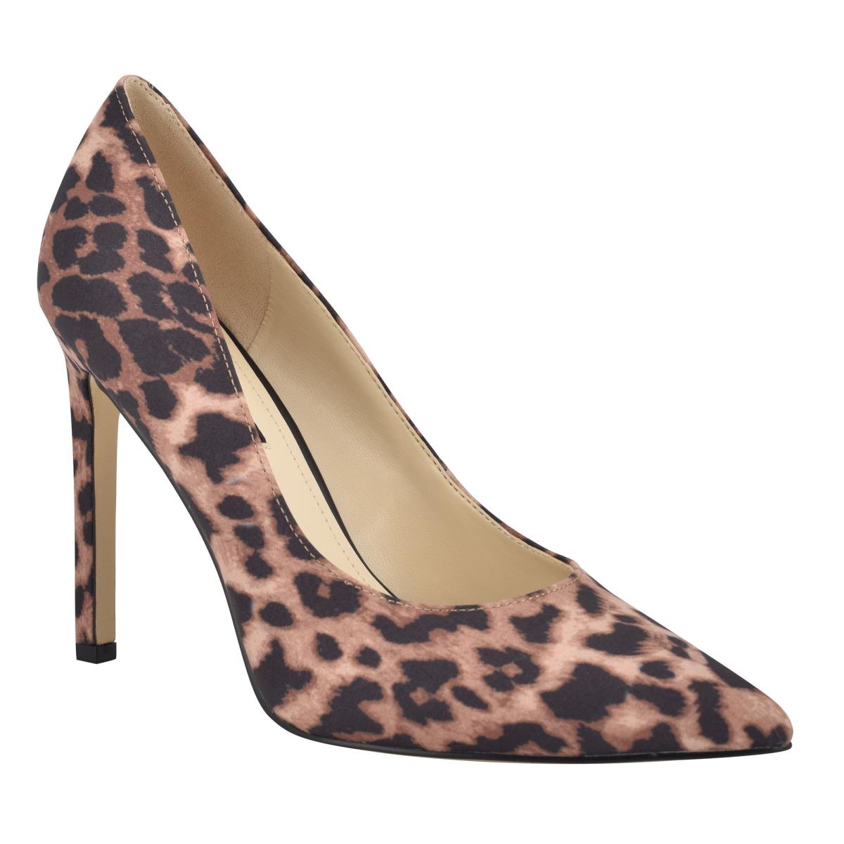 Nine West Tatiana Pointy Toe Pumps Leopard | OEPF79865