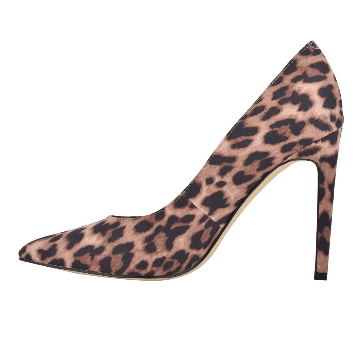 Nine West Tatiana Pointy Toe Pumps Leopard | OEPF79865