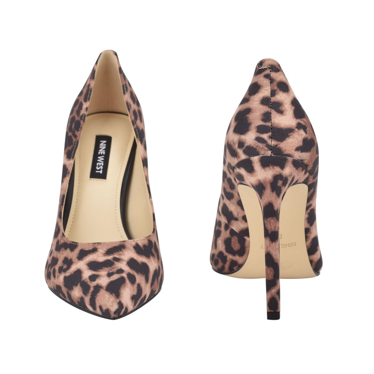 Nine West Tatiana Pointy Toe Pumps Leopard | OEPF79865