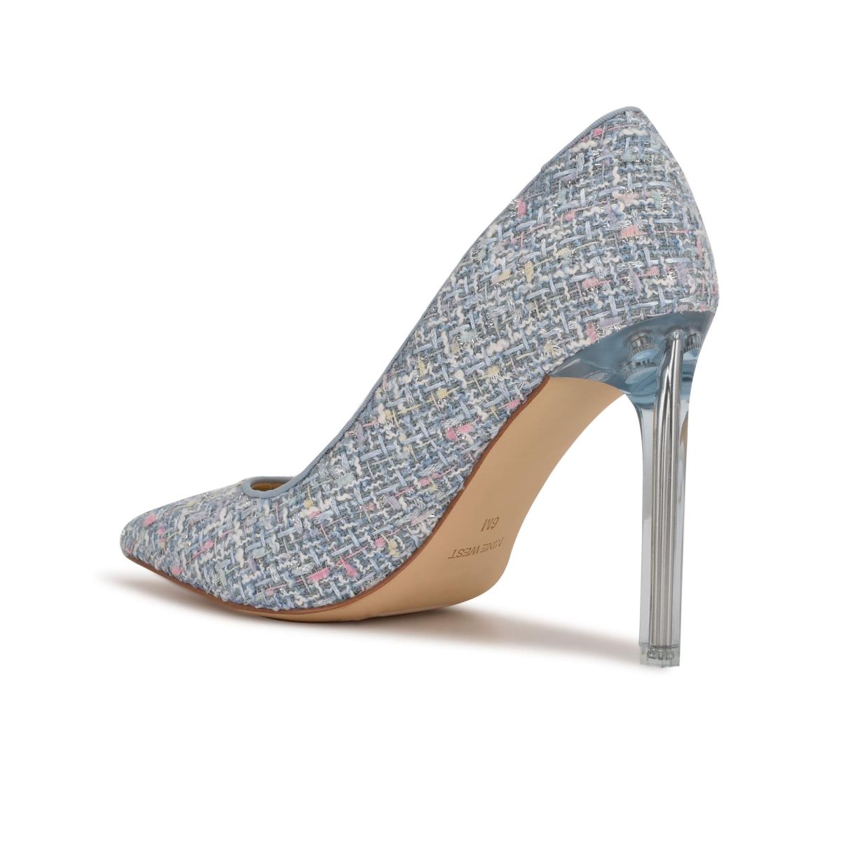 Nine West Tatiana Pointy Toe Pumps Light Blue | IDPU07213