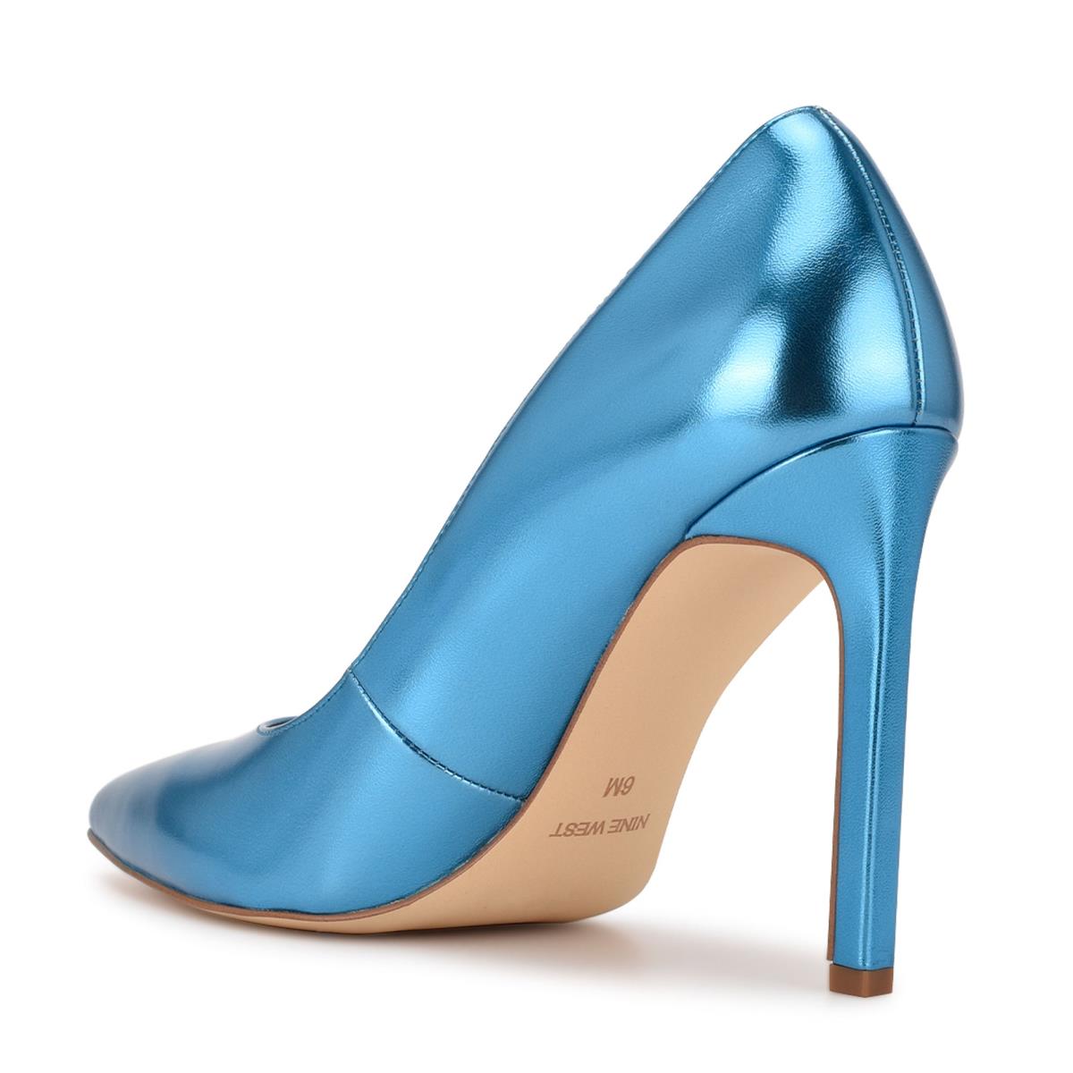 Nine West Tatiana Pointy Toe Pumps Light Blue | LPET60184