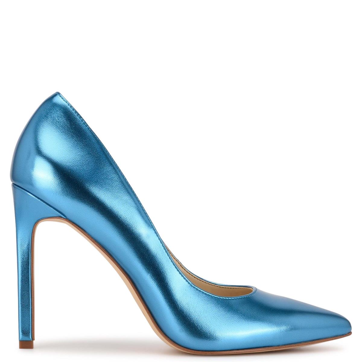 Nine West Tatiana Pointy Toe Pumps Light Blue | LPET60184