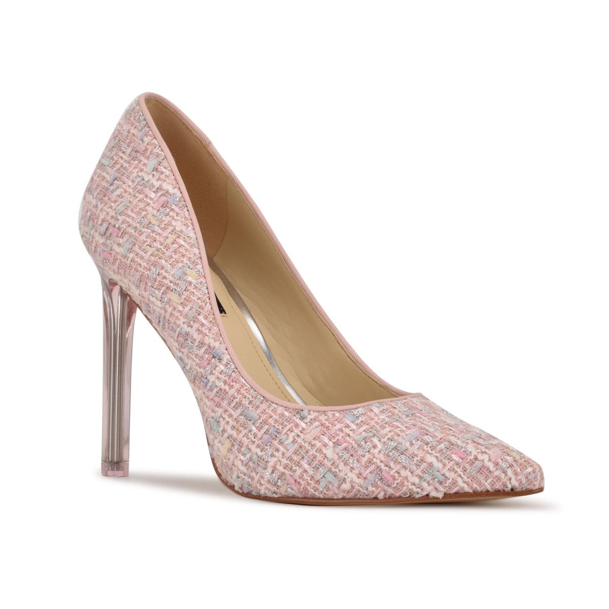 Nine West Tatiana Pointy Toe Pumps Light Pink | NWUT01745