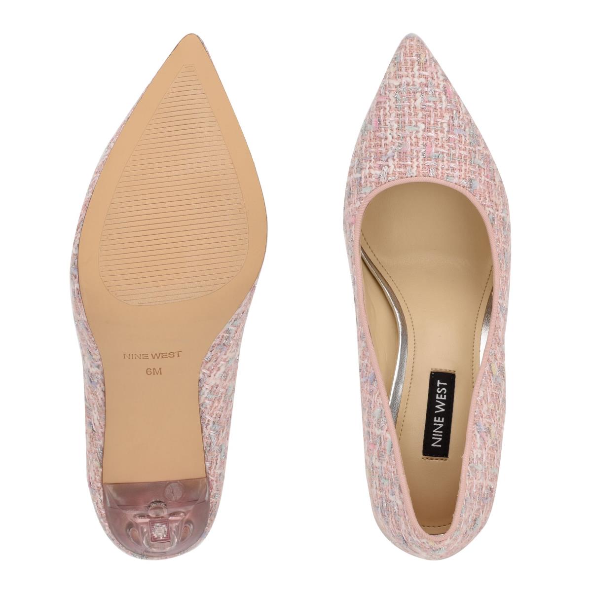 Nine West Tatiana Pointy Toe Pumps Light Pink | NWUT01745