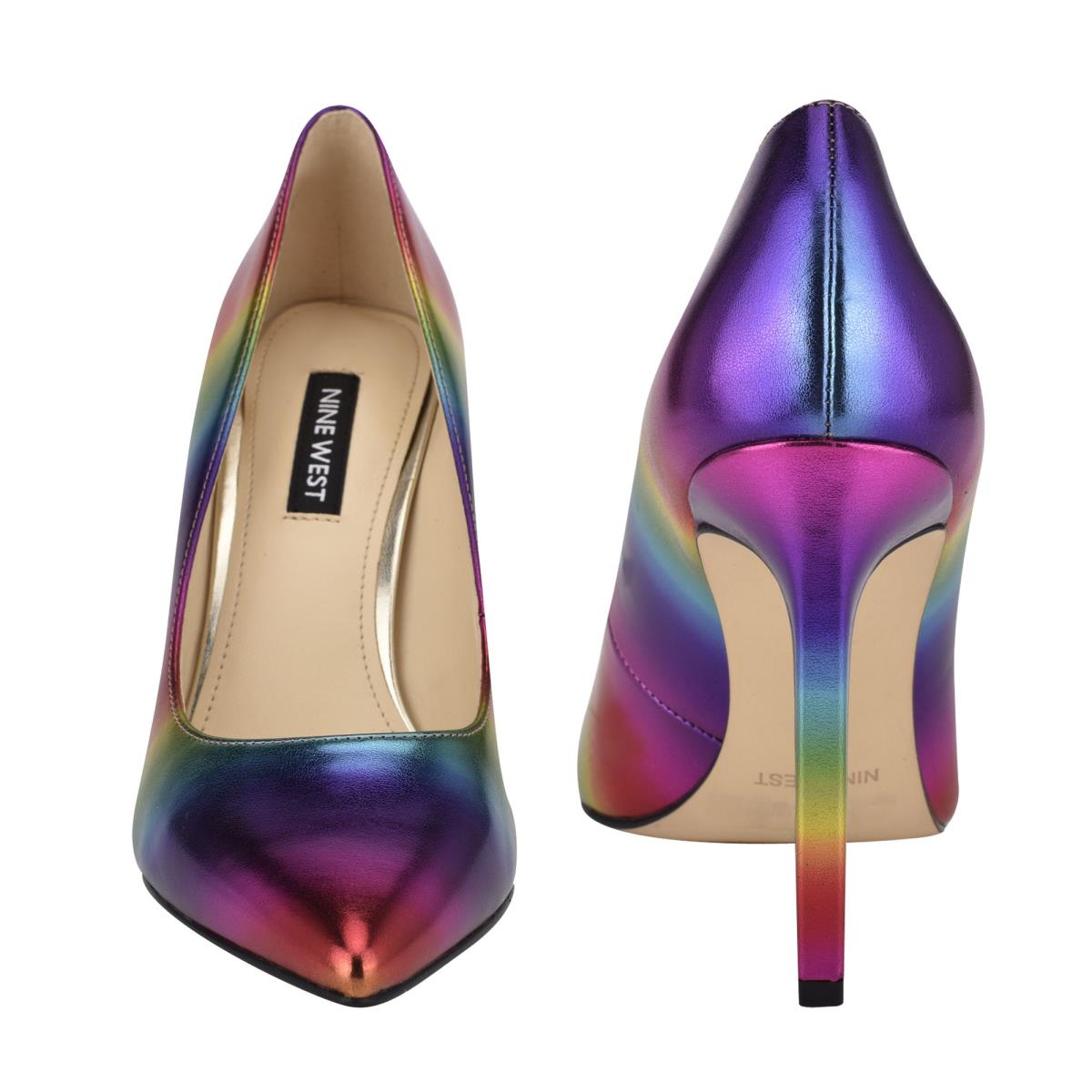 Nine West Tatiana Pointy Toe Pumps Multicolor | QIWP27634