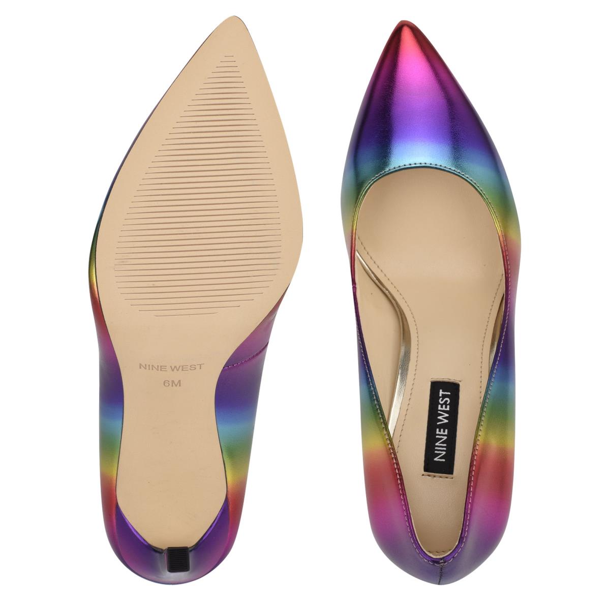 Nine West Tatiana Pointy Toe Pumps Multicolor | QIWP27634