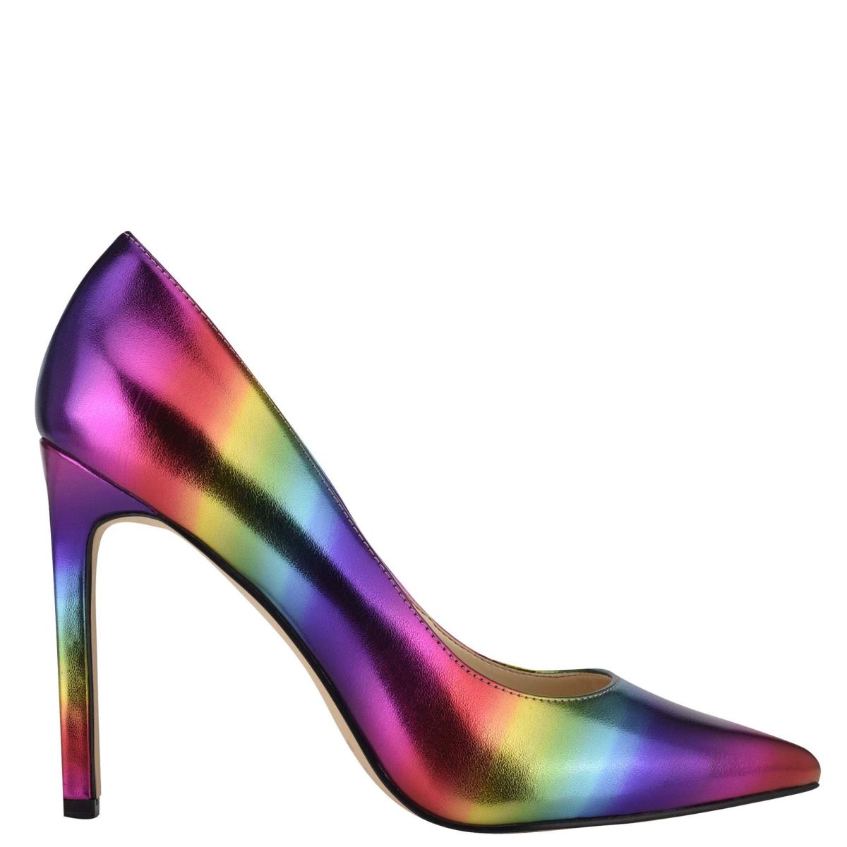 Nine West Tatiana Pointy Toe Pumps Multicolor | QIWP27634