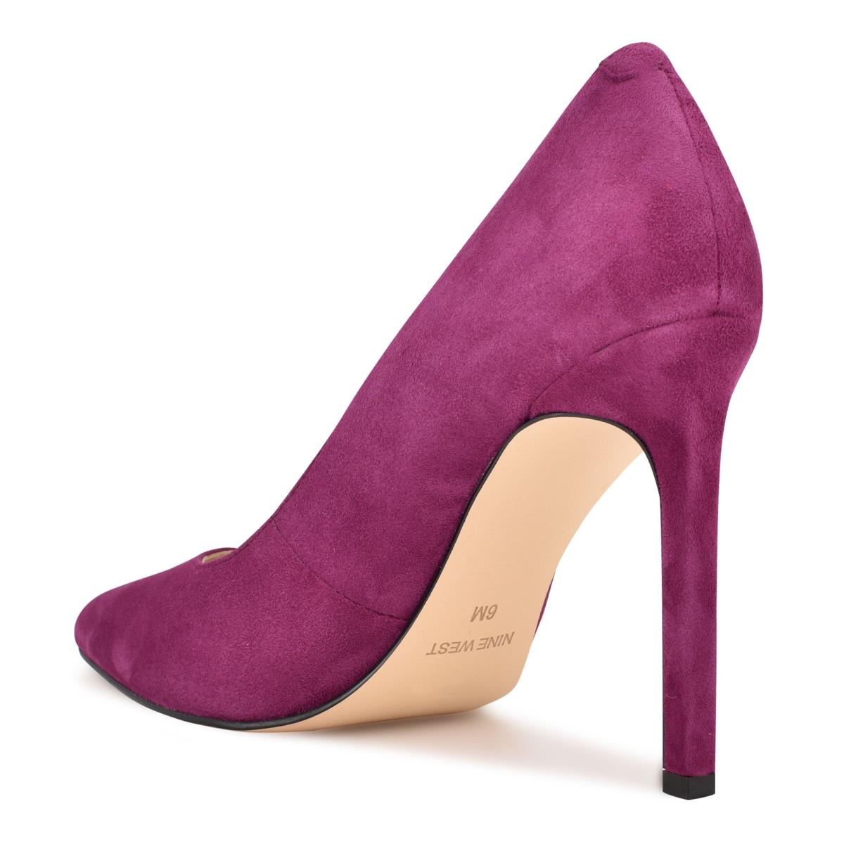 Nine West Tatiana Pointy Toe Pumps Purple | WLSU54702