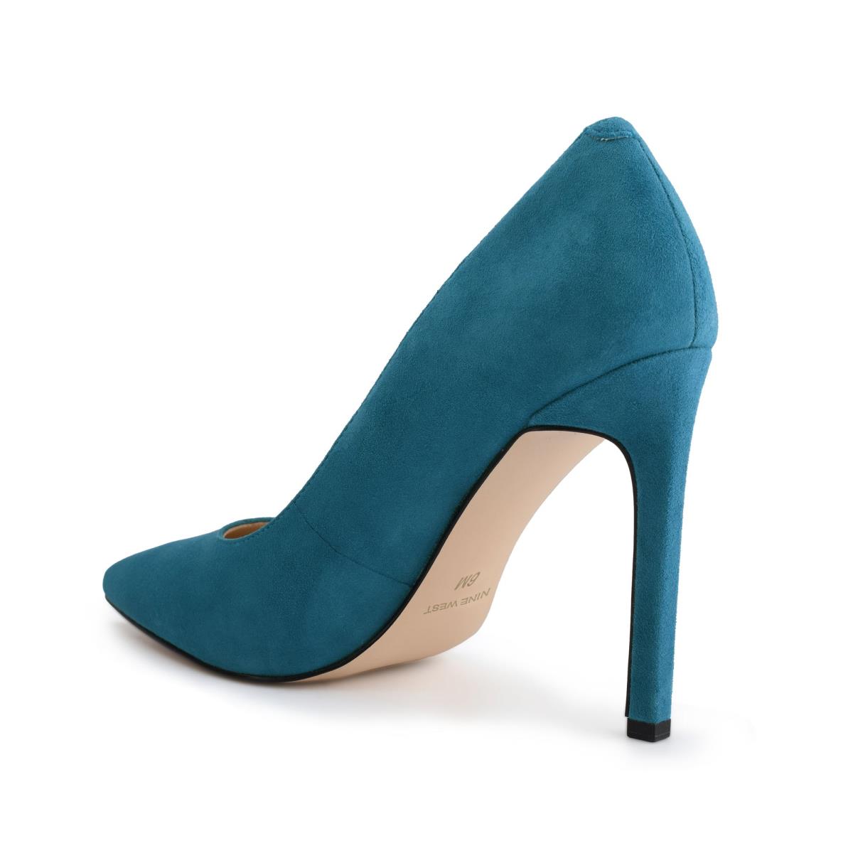 Nine West Tatiana Pointy Toe Pumps Turquoise | DZPR78354