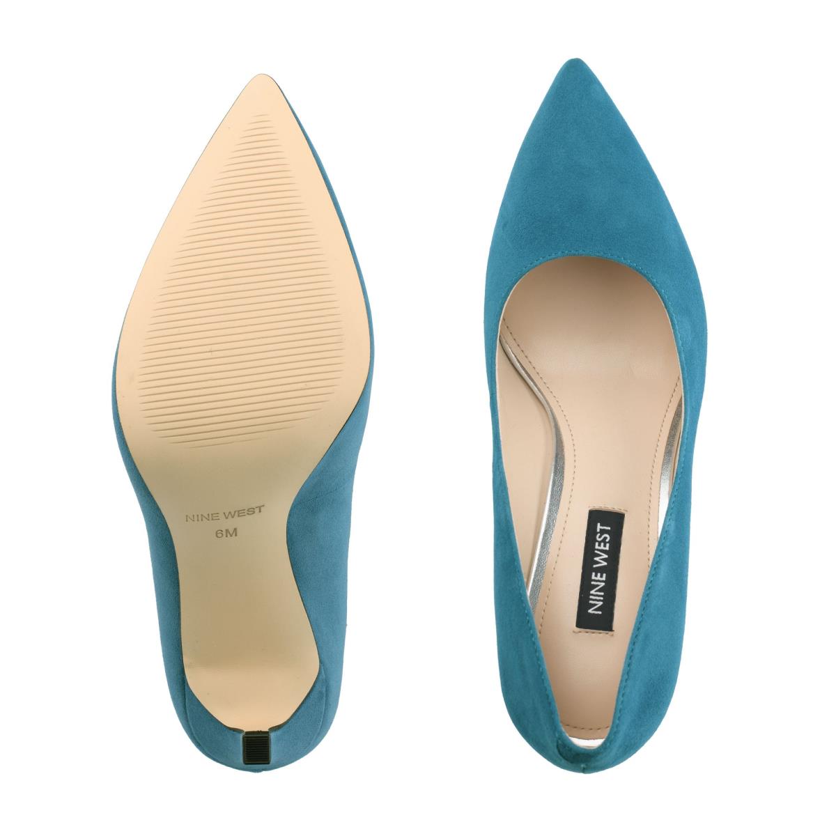 Nine West Tatiana Pointy Toe Pumps Turquoise | DZPR78354