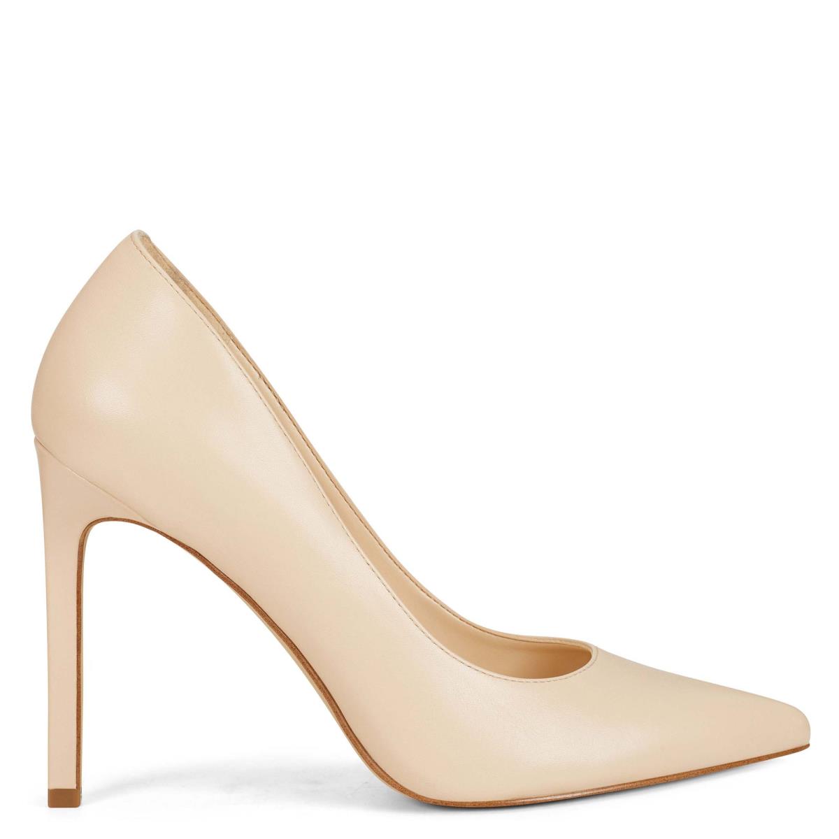 Nine West Tatiana Pointy Toe Pumps White | UZXM02931