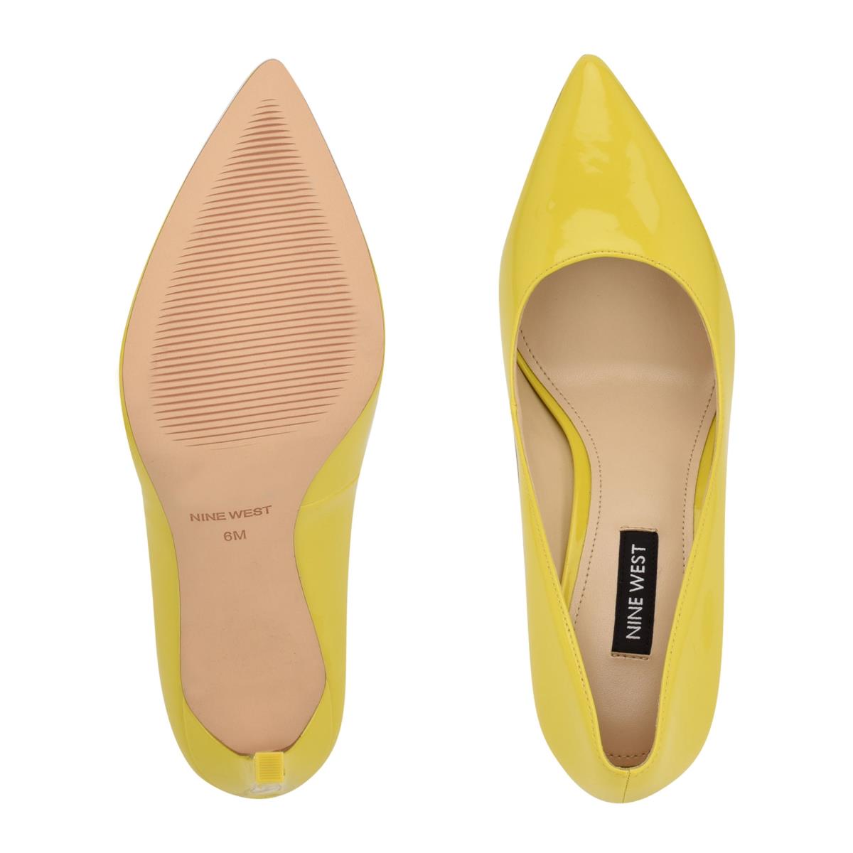 Nine West Tatiana Pointy Toe Pumps Yellow | TYBF73921