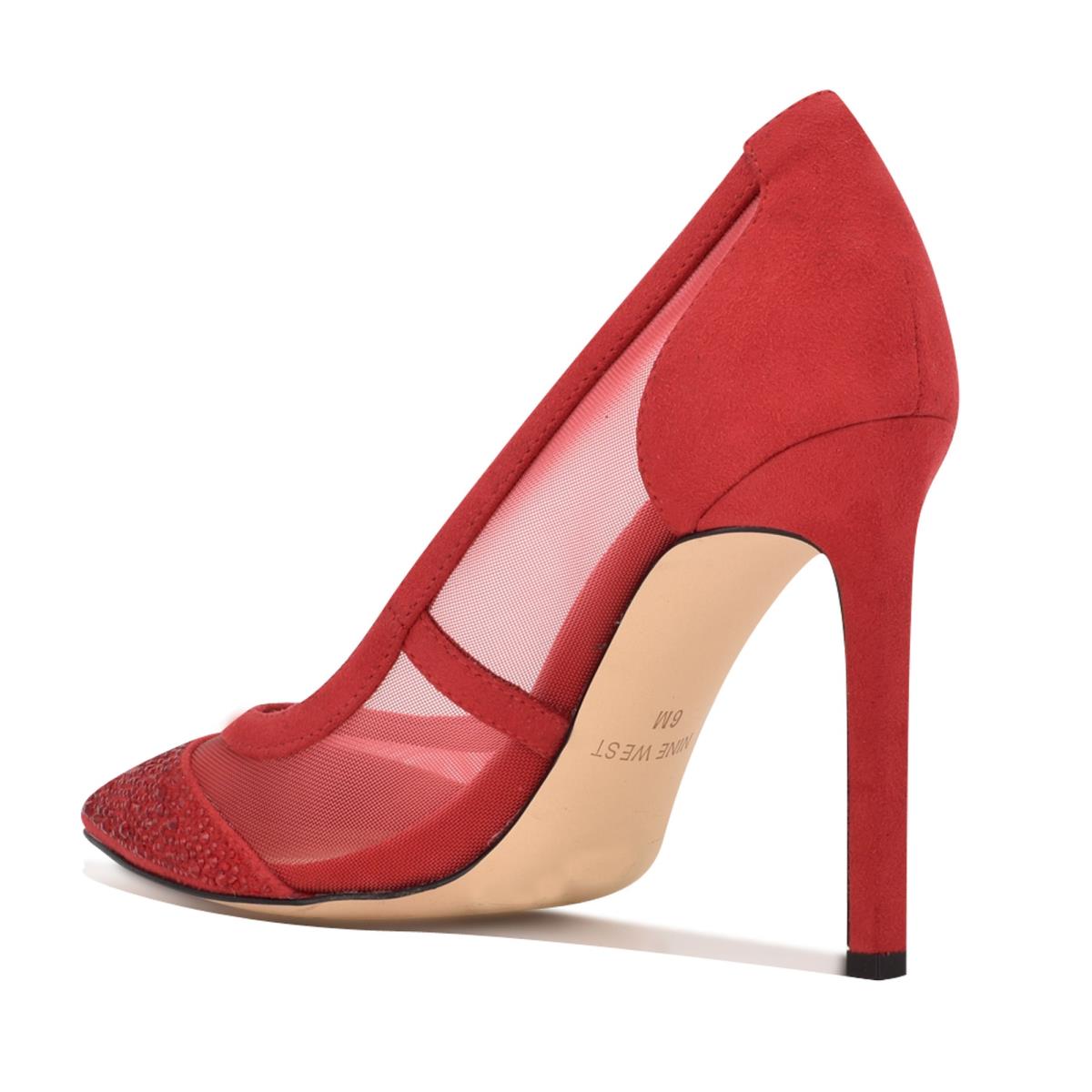 Nine West Tayen Dress Pumps Red | WGFT19706