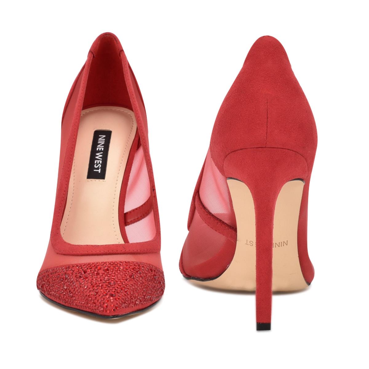 Nine West Tayen Dress Pumps Red | WGFT19706