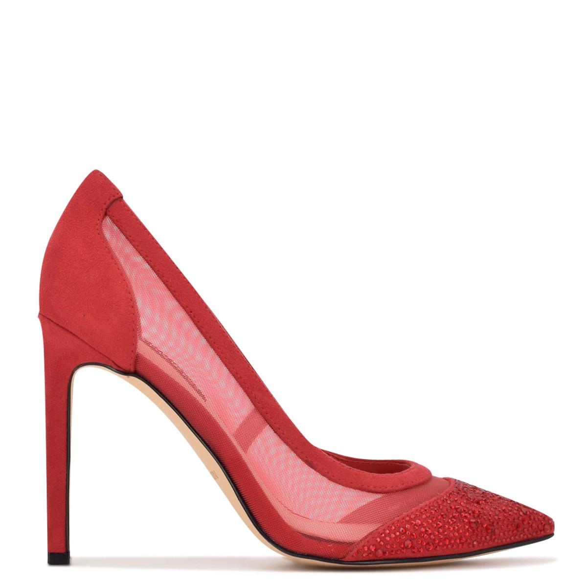 Nine West Tayen Dress Pumps Red | WGFT19706