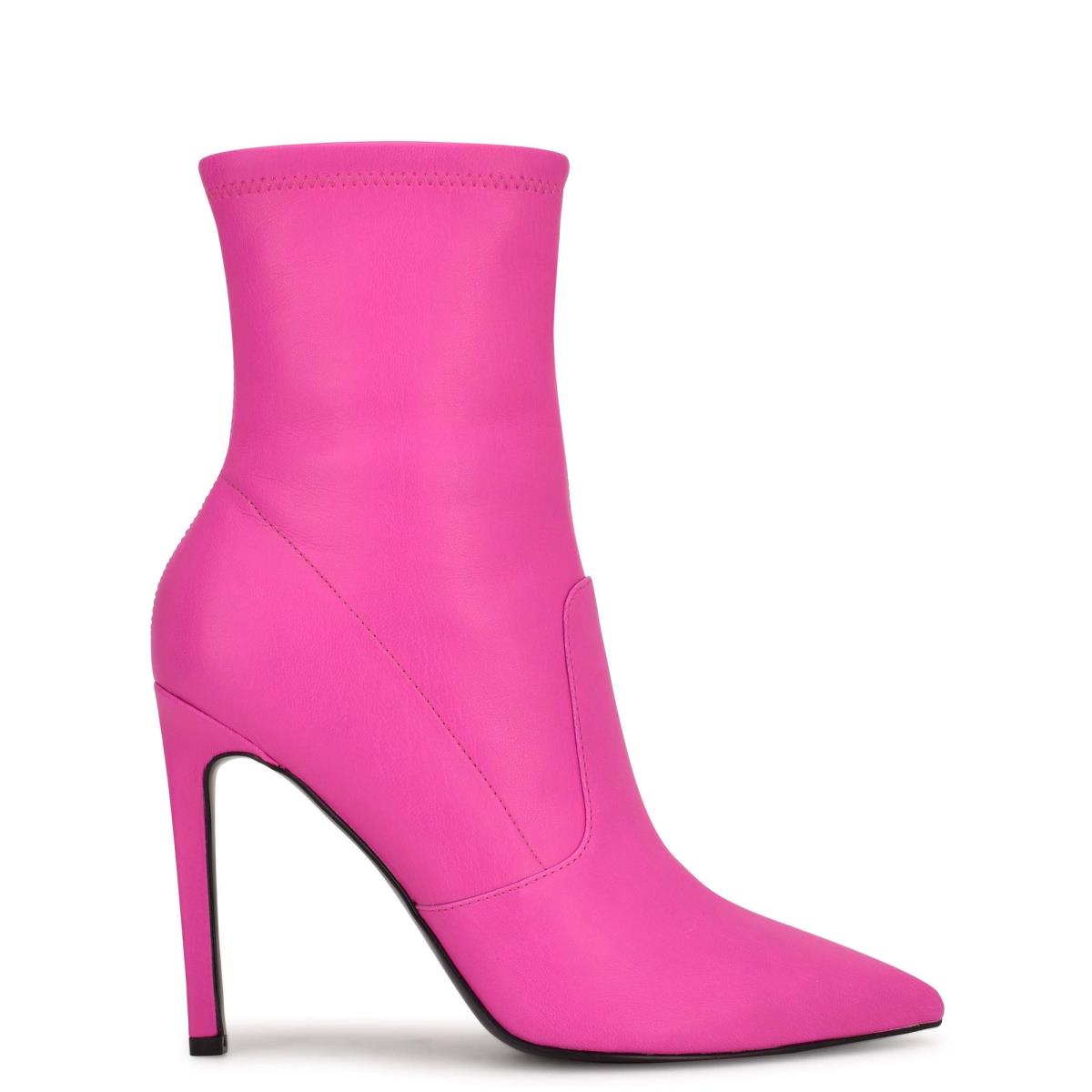 Nine West Teoy Dress Booties Pink | WXJS97543