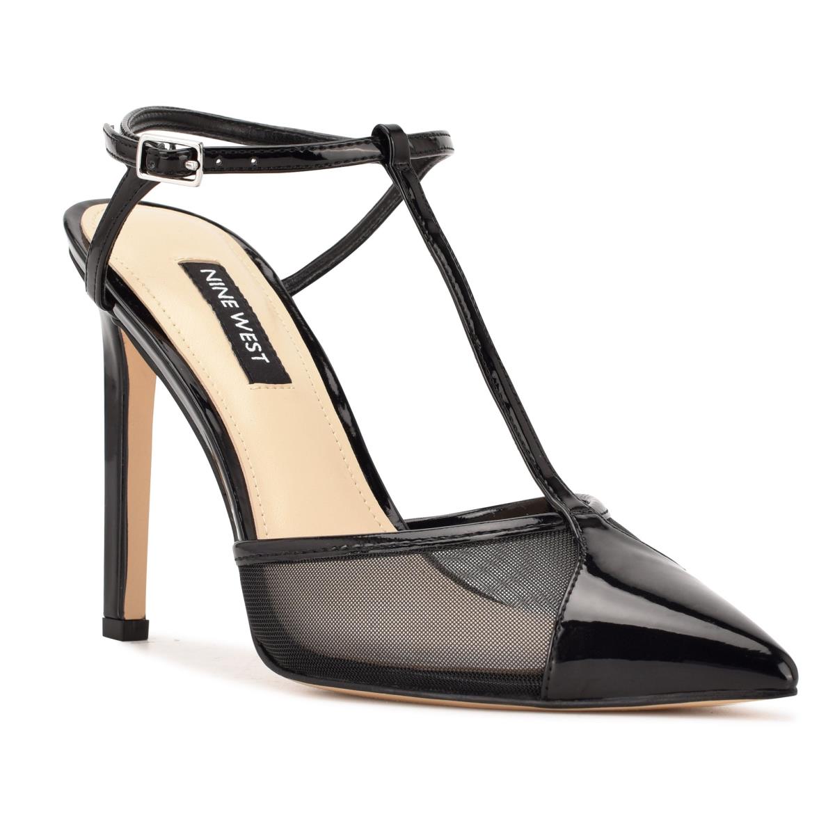 Nine West Terrah Dress Pumps Black | VUET57120