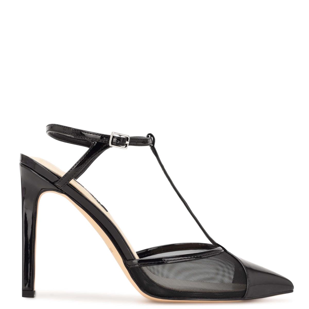 Nine West Terrah Dress Pumps Black | VUET57120