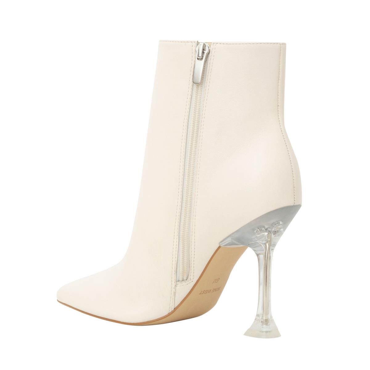 Nine West Tonight Dress Booties Cream | EGFD75083