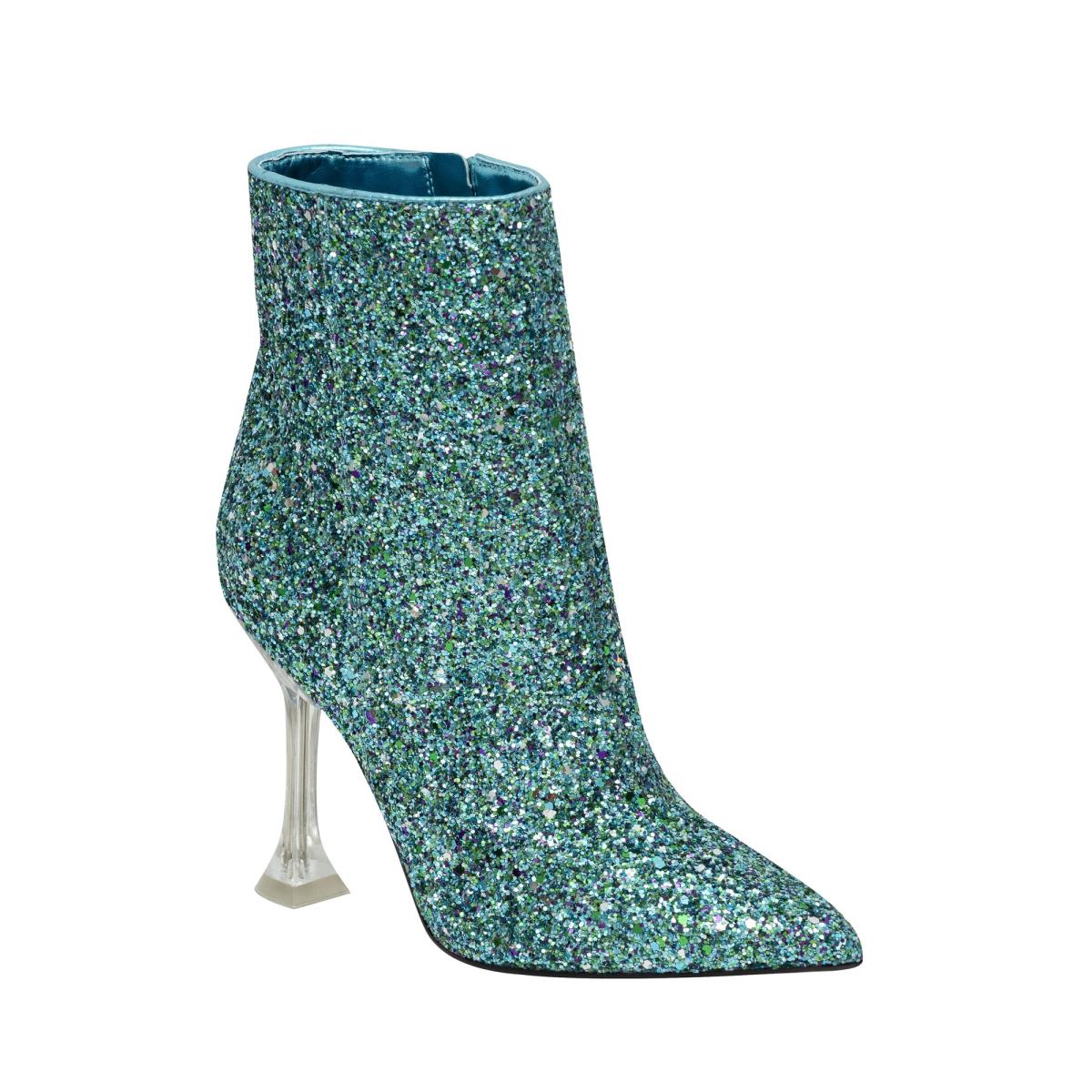 Nine West Tonight Dress Booties Turquoise | MEYR52631