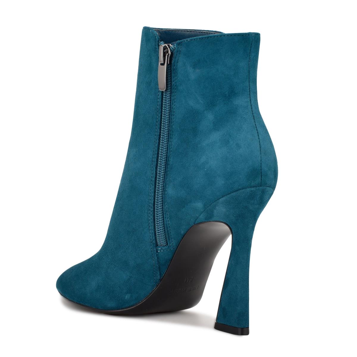 Nine West Torrie Dress Booties Turquoise | JFOG93270