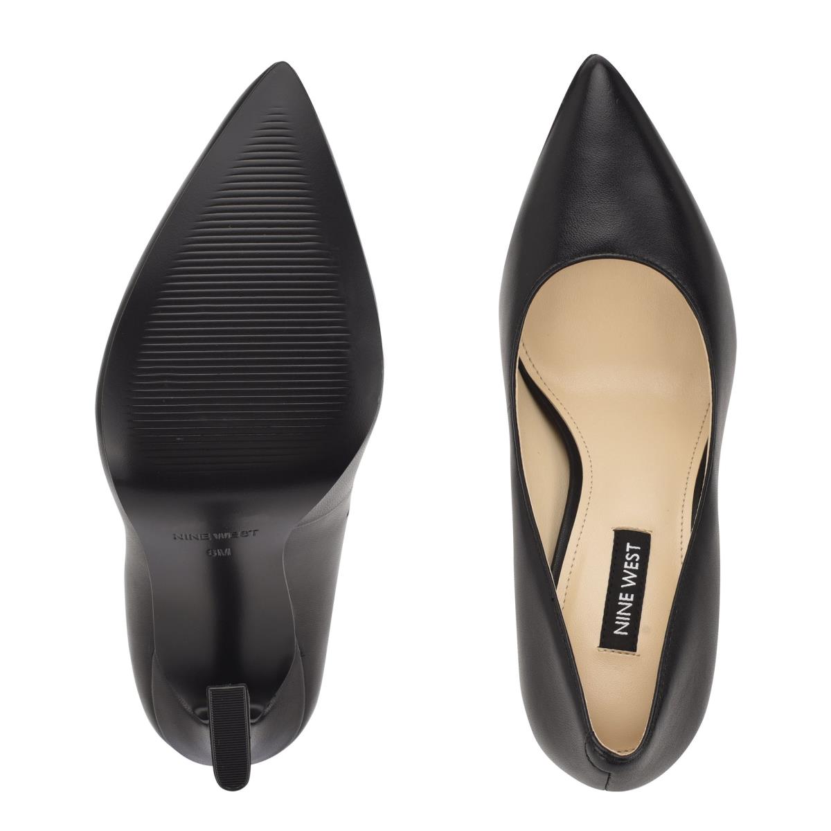 Nine West Trendz Pointy Toe Pumps Black | GXMO97801