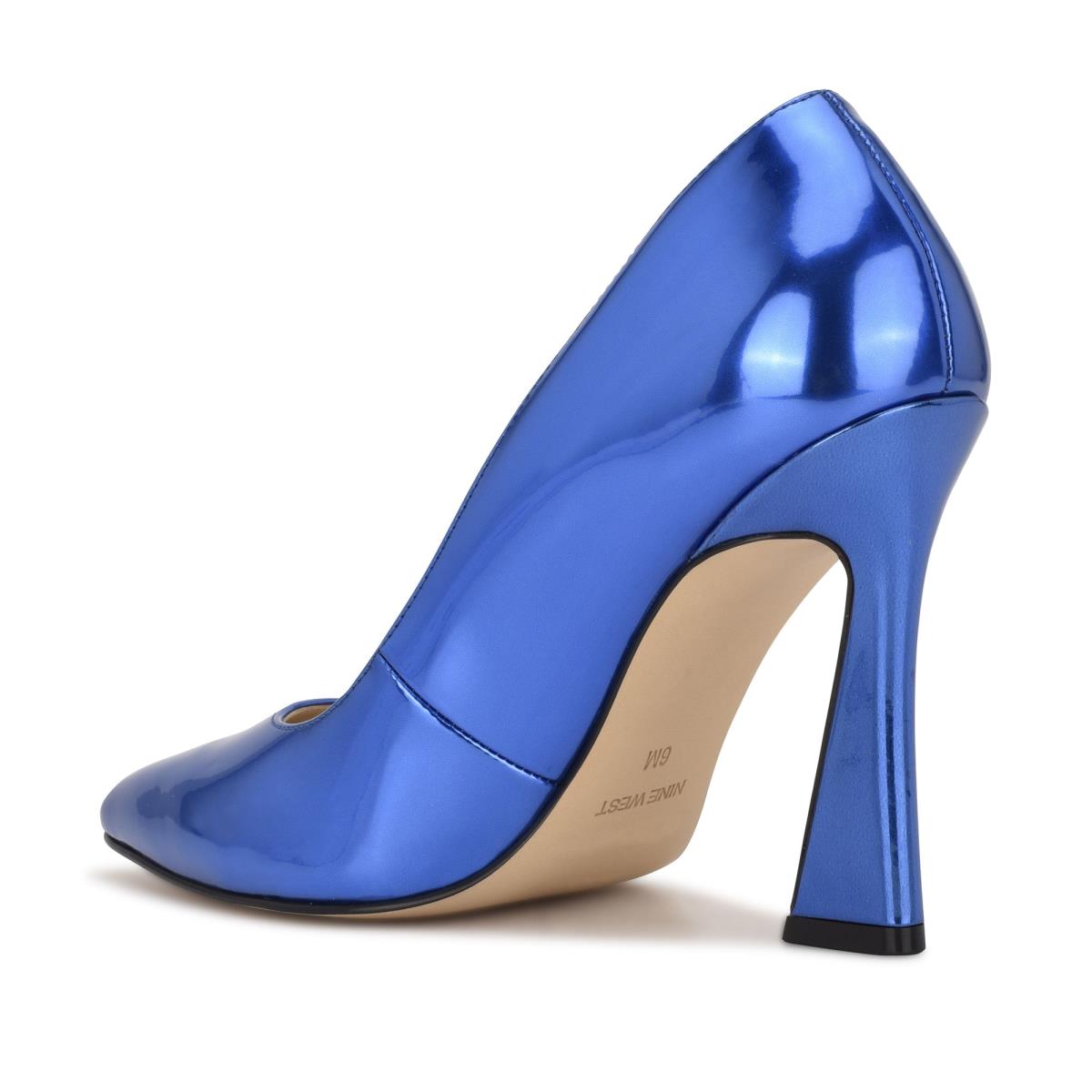 Nine West Trendz Pointy Toe Pumps Blue | LXQE56182