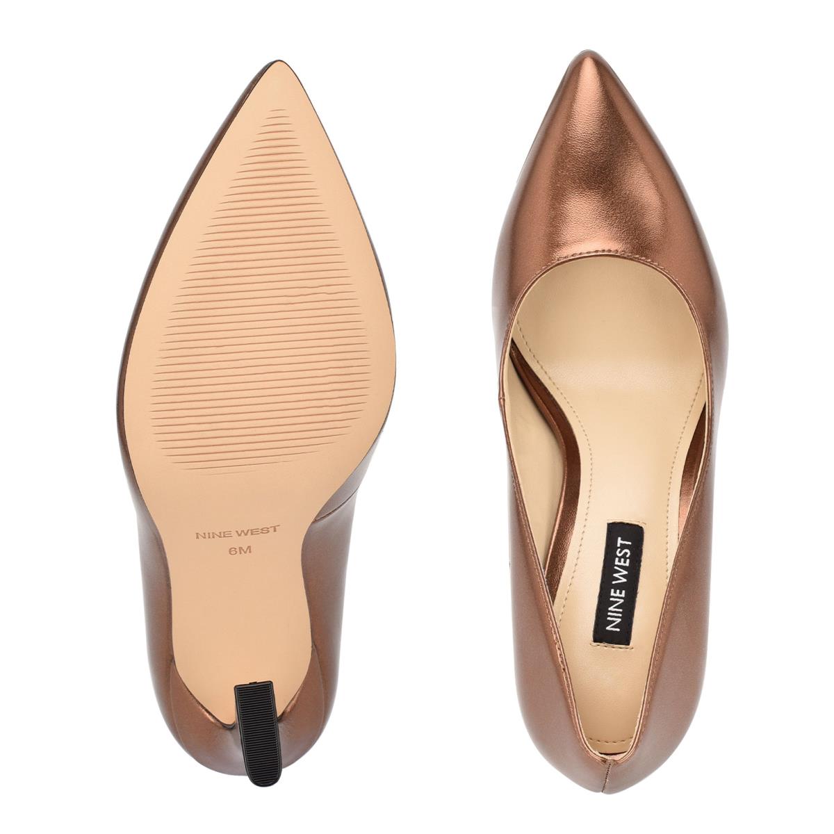 Nine West Trendz Pointy Toe Pumps Brown | TFPU28640