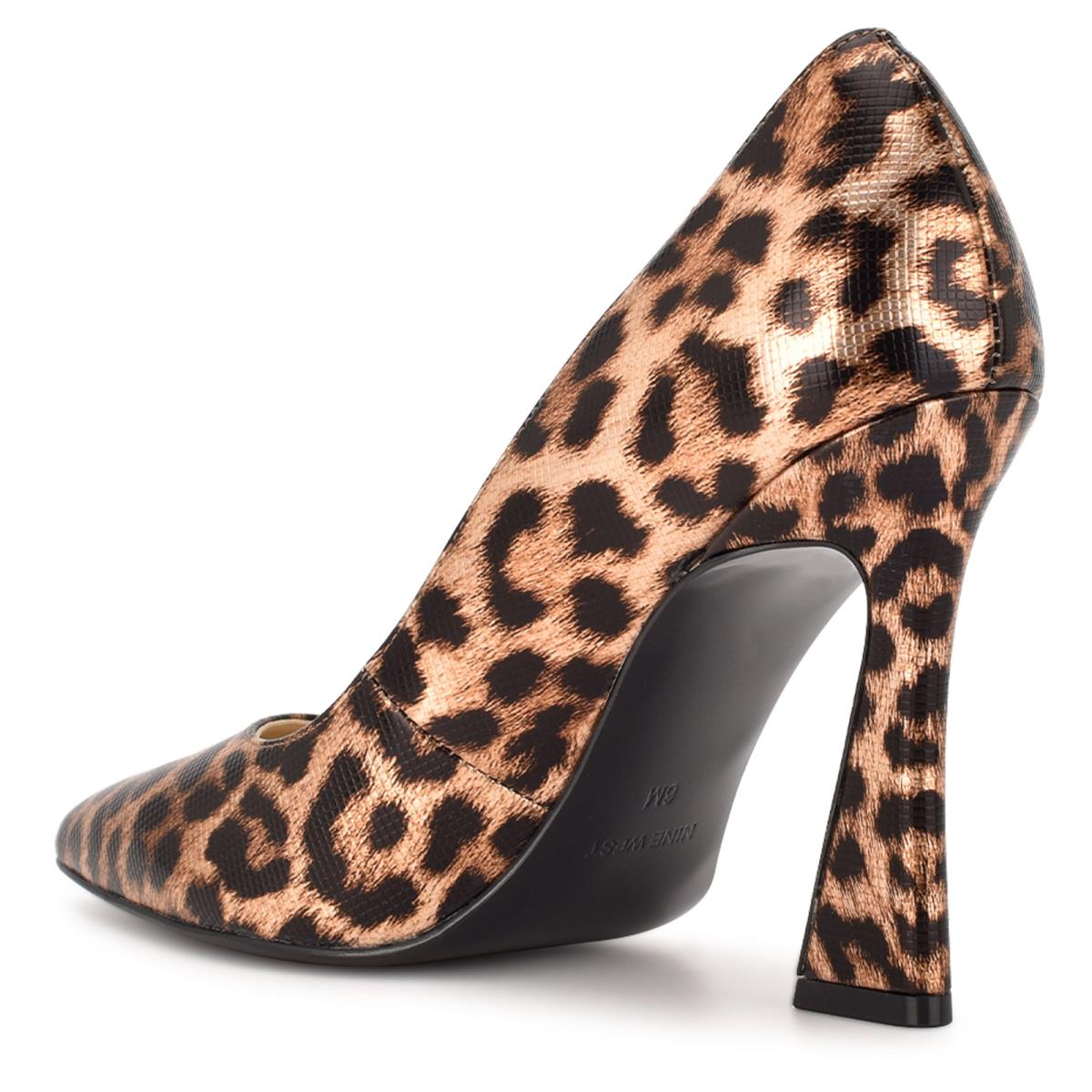 Nine West Trendz Pointy Toe Pumps Leopard | UXAO75304