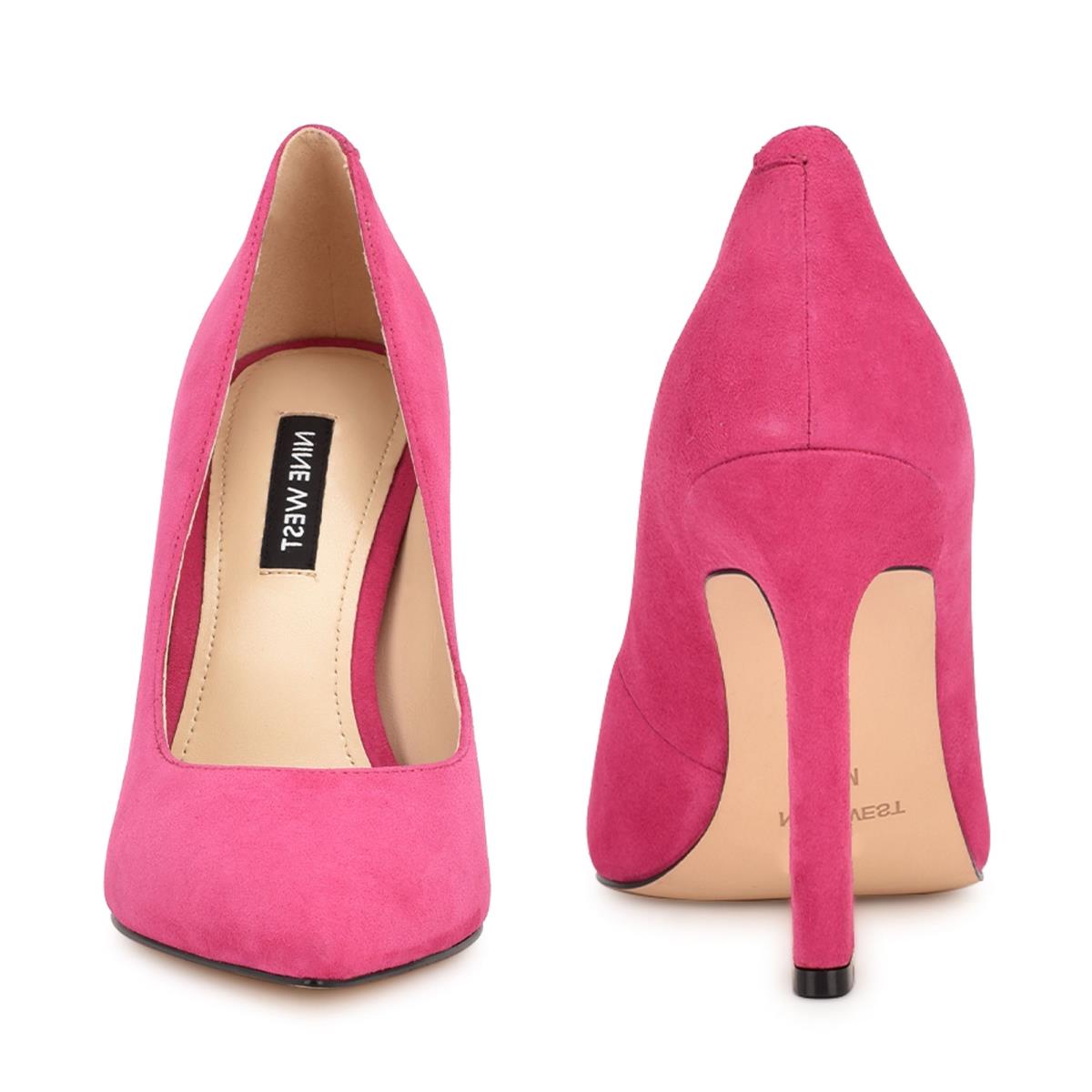 Nine West Trendz Pointy Toe Pumps Pink | UDVF12784