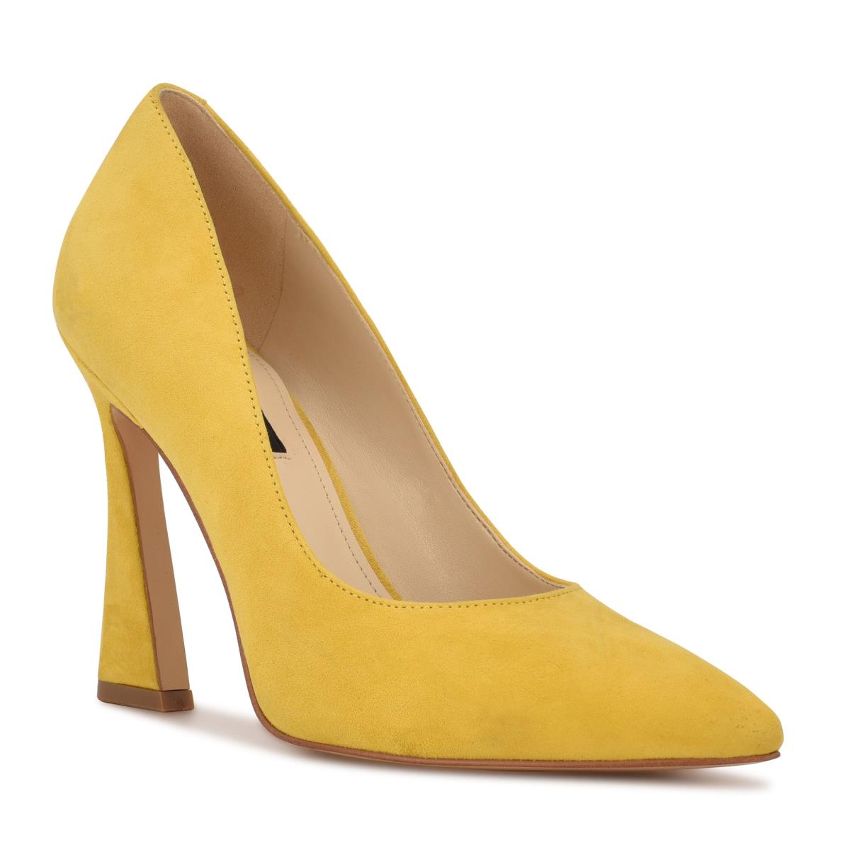 Nine West Trendz Pointy Toe Pumps Yellow | KOGD46802