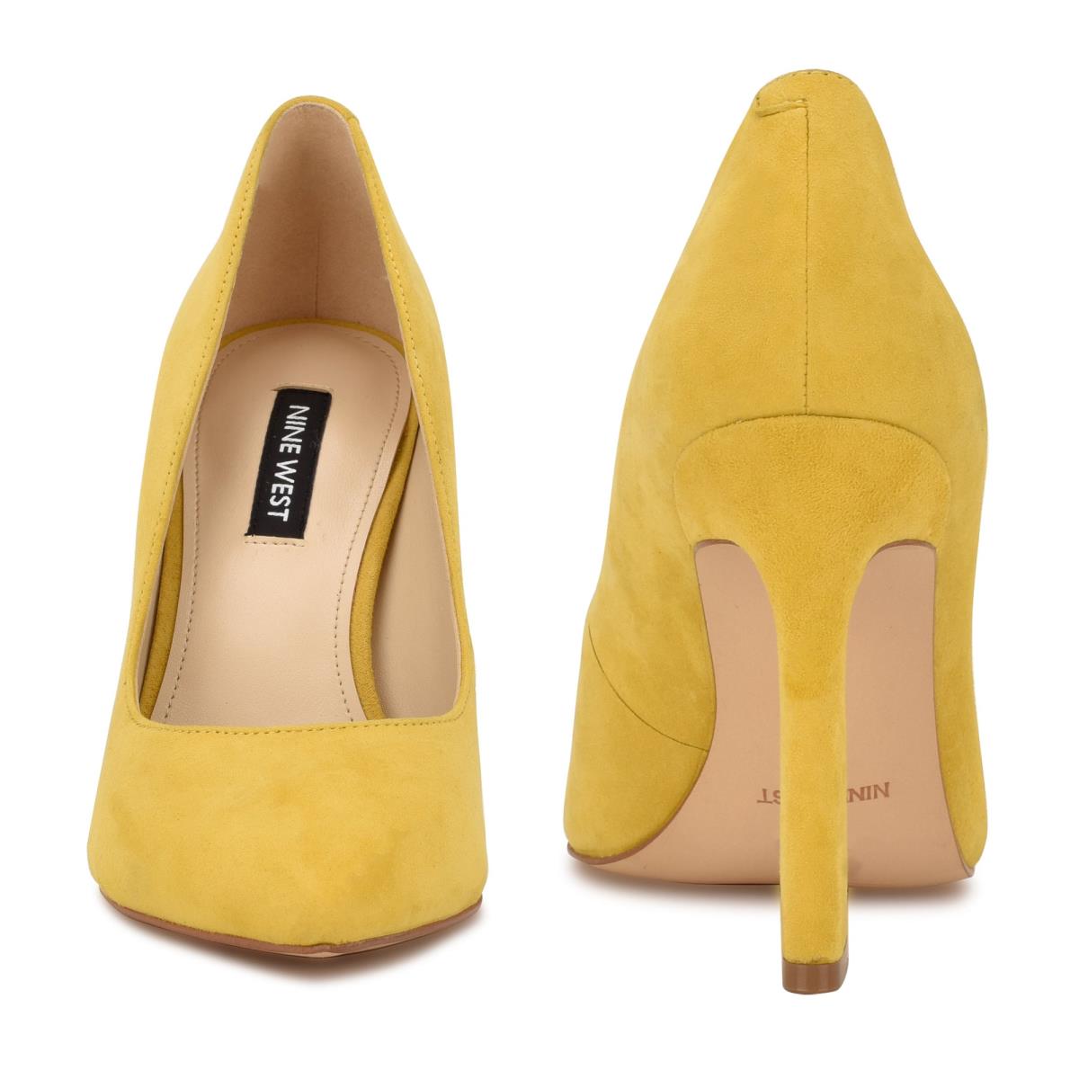 Nine West Trendz Pointy Toe Pumps Yellow | KOGD46802