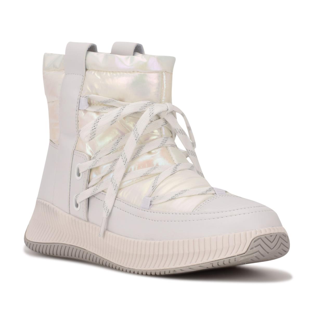 Nine West Tunnel Booties White | KOBN06291