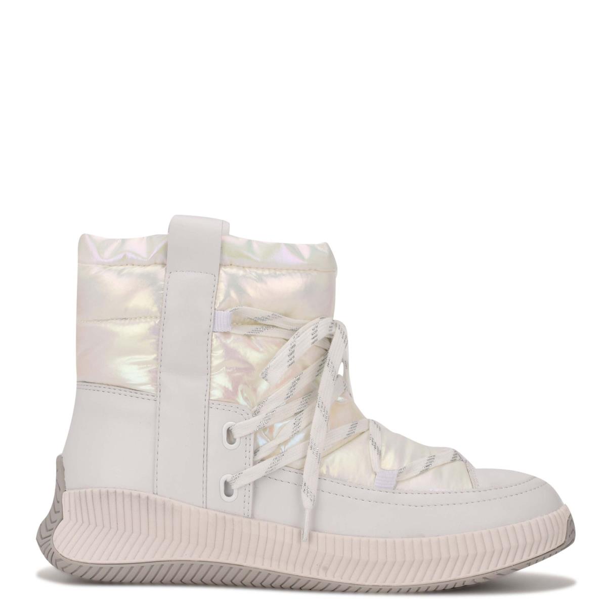 Nine West Tunnel Booties White | KOBN06291