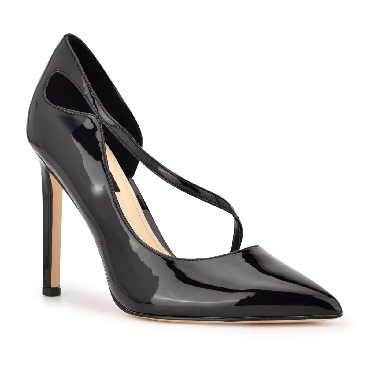 Nine West Twirl Pointy Toe Pumps Black | PEHX16249