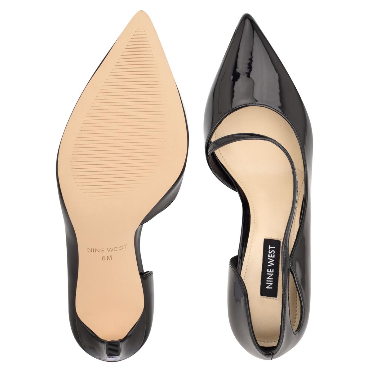 Nine West Twirl Pointy Toe Pumps Black | PEHX16249