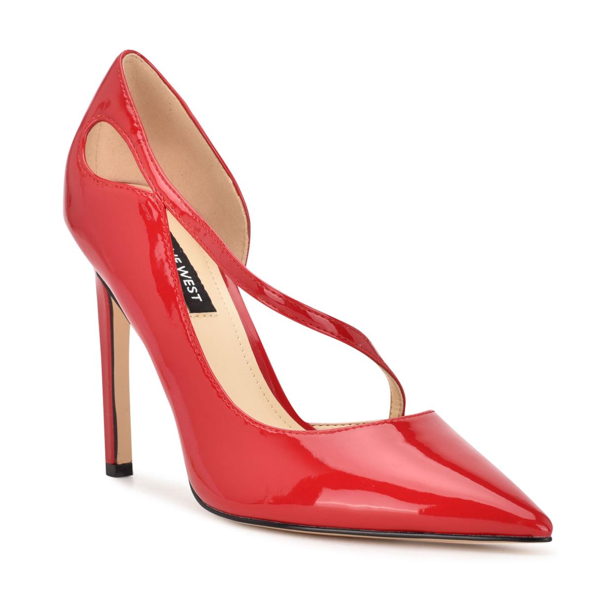 Nine West Twirl Pointy Toe Pumps Red | ZREN15042