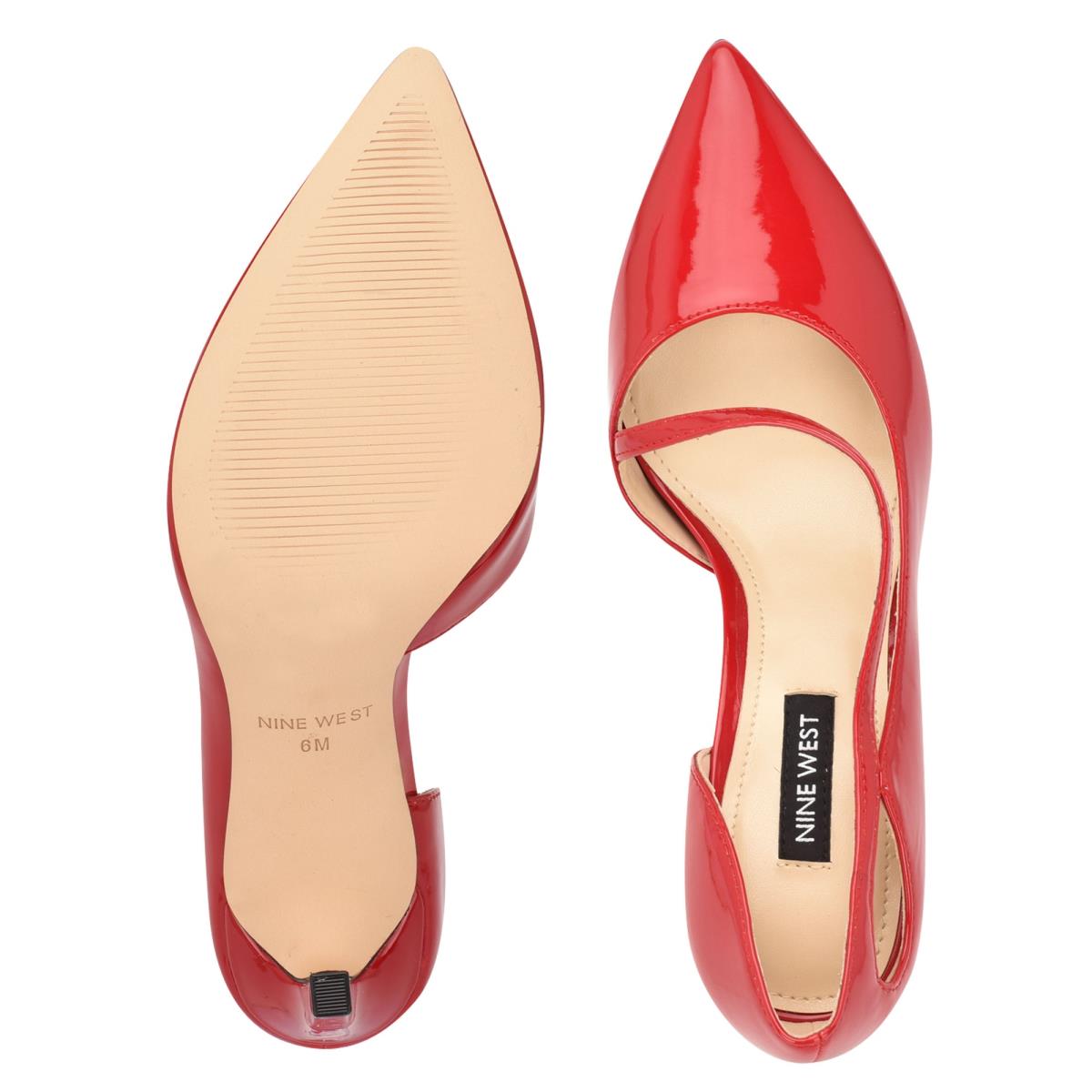 Nine West Twirl Pointy Toe Pumps Red | ZREN15042