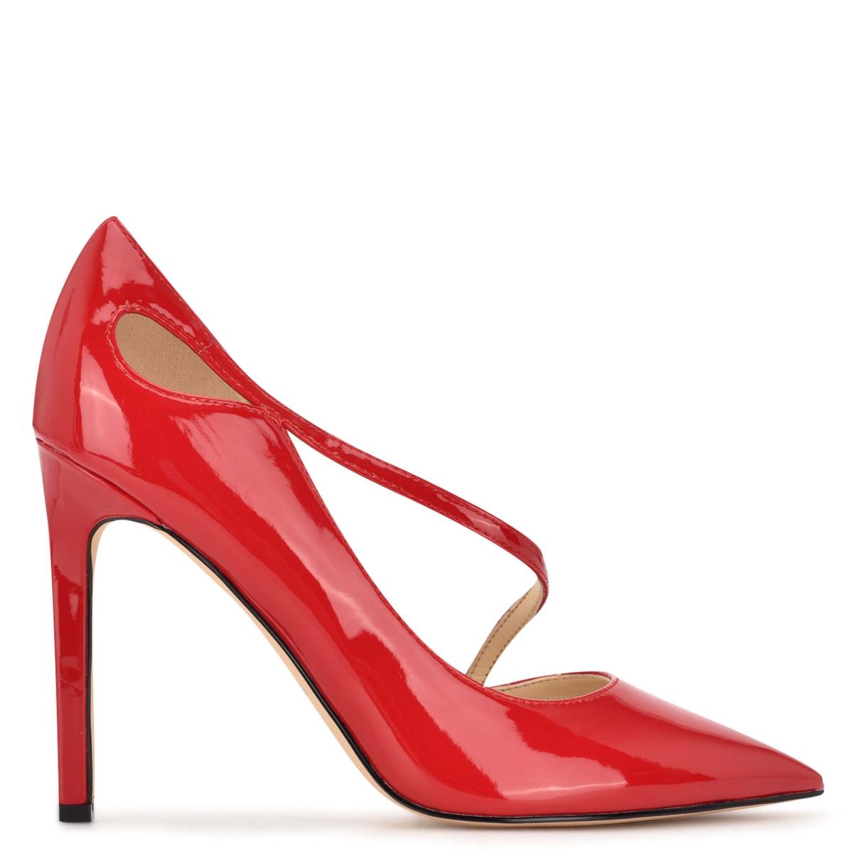 Nine West Twirl Pointy Toe Pumps Red | ZREN15042