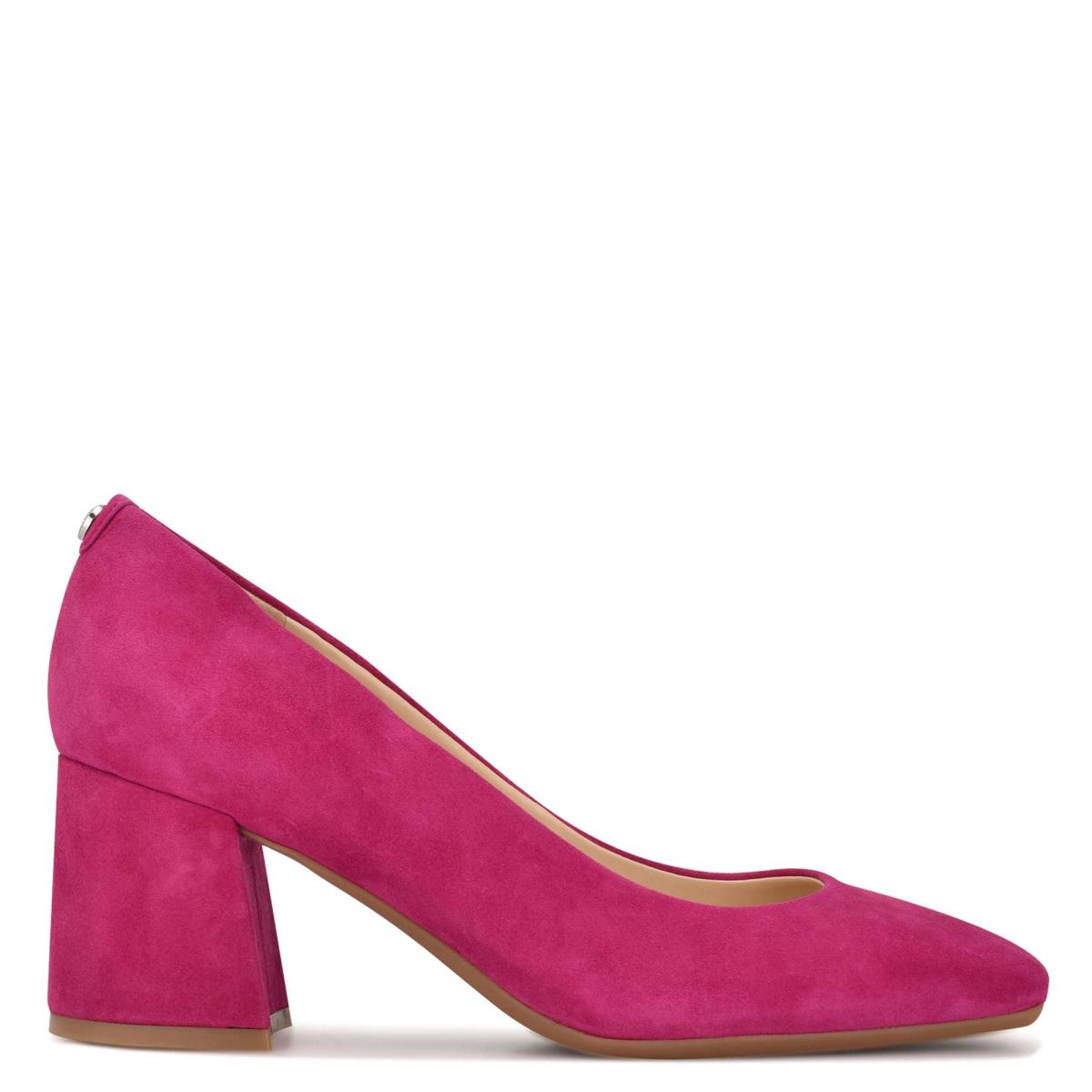 Nine West Vibe 9x9 Block Heel Pumps Pink | DKGZ04753