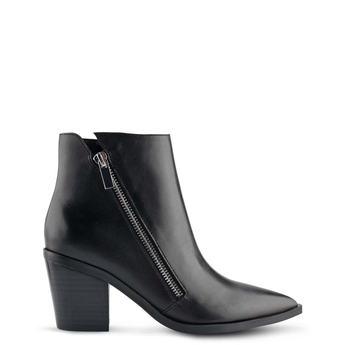 Nine West Wearit Block Heel Booties Black | ZVSE50389